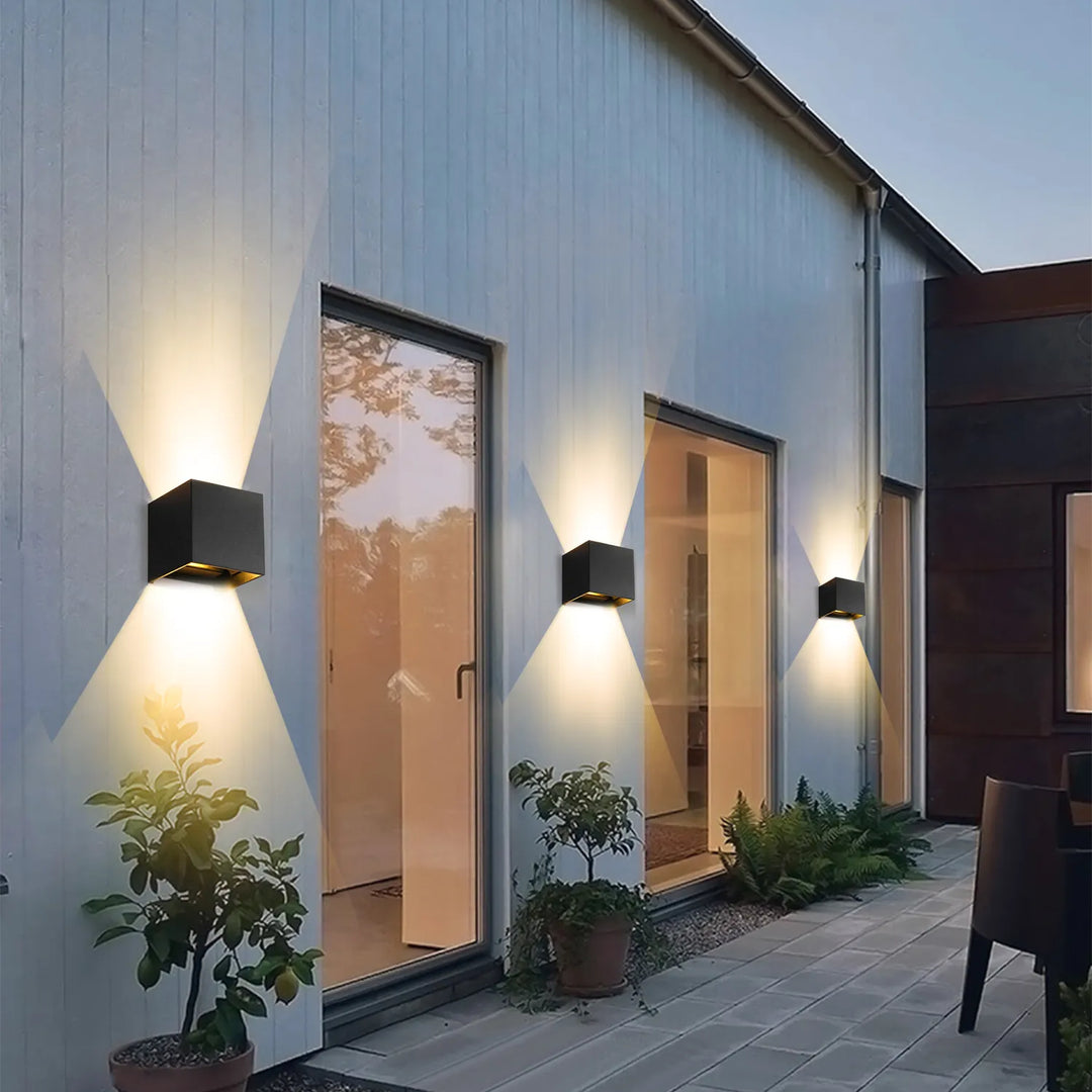 Stylish LED Cube Wall Light - LumiCube