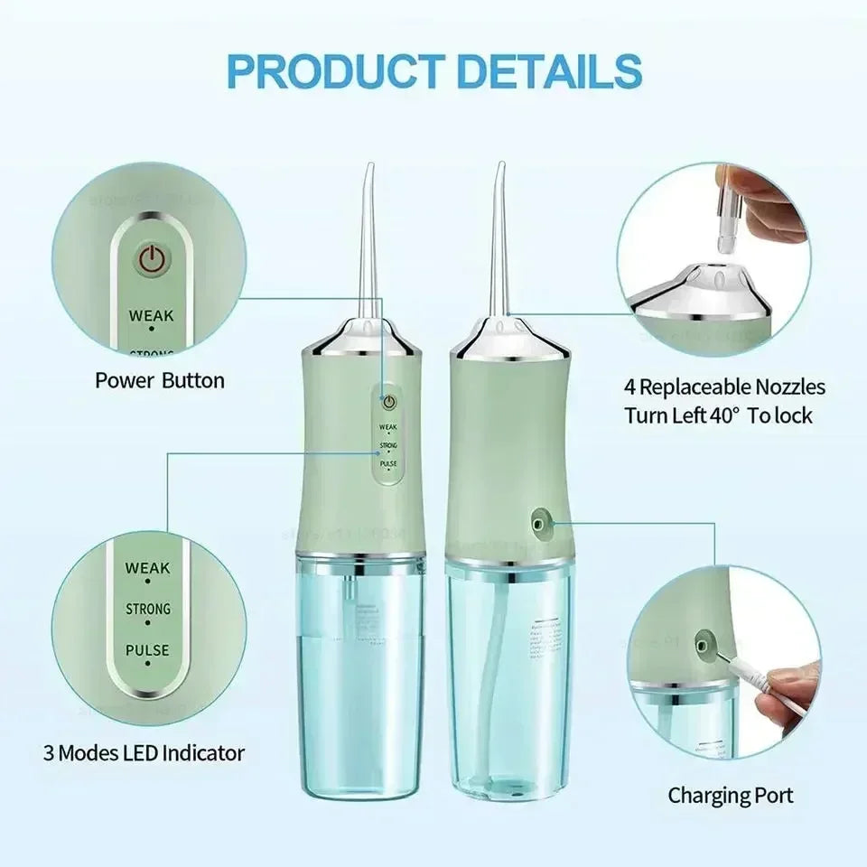 Wireless Water Floss Cleaner - FlossMaster