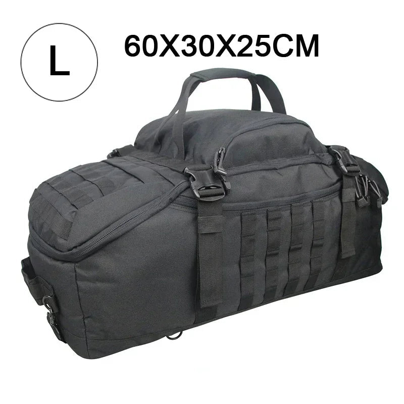 Large Tactical Travel Bag and Backpack - TrailTrek Duffle
