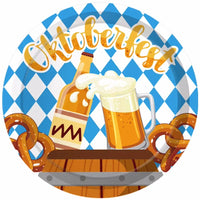 Engangsfestservise sett i Oktoberfest-design – WeizenFreude Oktoberfest 2025