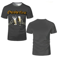 T-shirt with Skeleton Design – ProstGeist Oktoberfest 2025