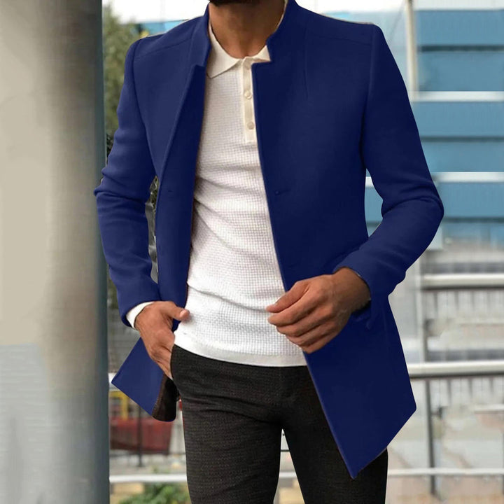 Herren Herbst-/Winterjacke aus Tweed – Lazaro