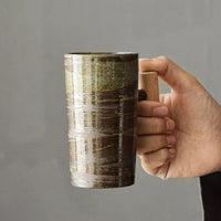 Nordisk latte-kop med jordforbundet design – NatureSip