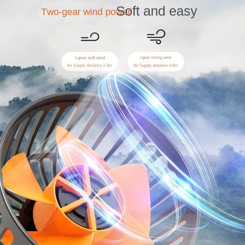 360° verstellbarer 3-Kopf-Autolüfter USB/12V/24V – AirFlow