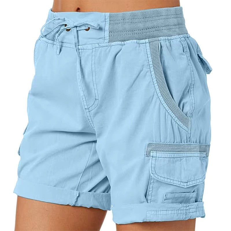 Summery Beach Shorts with Style – Chloe