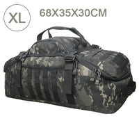 Large Tactical Travel Bag and Backpack - TrailTrek Duffle