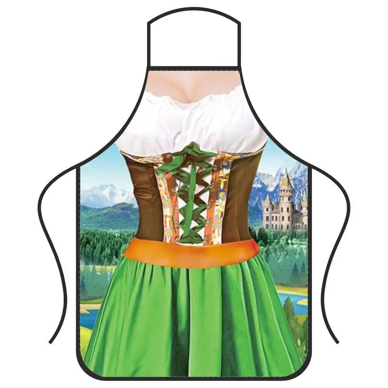 Divertido delantal de cocina de Baviera y delantal para fiestas – GaudiGrill Oktoberfest 2025