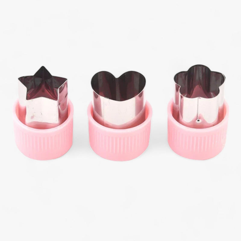 Set creativo de cortadores para galletas y frutas – StarHeart