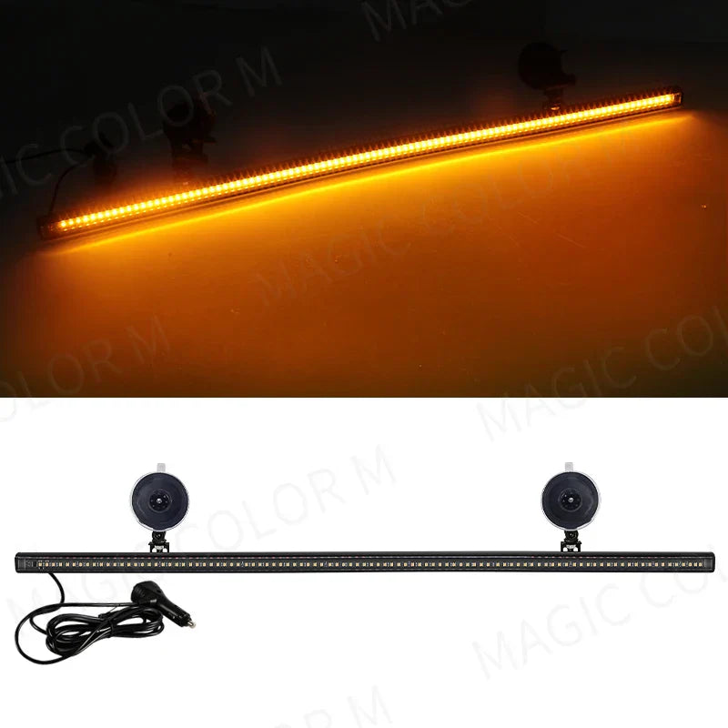 Tira de luz estroboscópica de 96 LED – Veyra – (Advertencia de emergencia para autos)