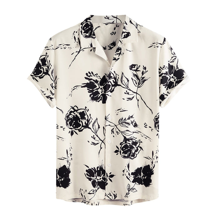 Sommerbluse für Herren mit tropischem Flair - AlohaVibes