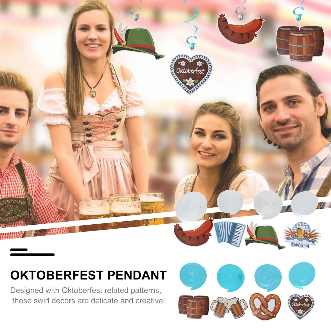 Hengende dekorasjonssett – FestWirbel Oktoberfest 2025 (1+1 Gratis)