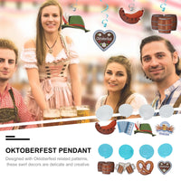 Hengende dekorasjonssett – FestWirbel Oktoberfest 2025 (1+1 Gratis)