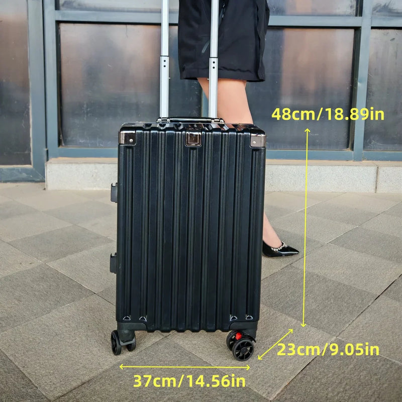 Hard-shell suitcase with aluminum frame – Vilnius