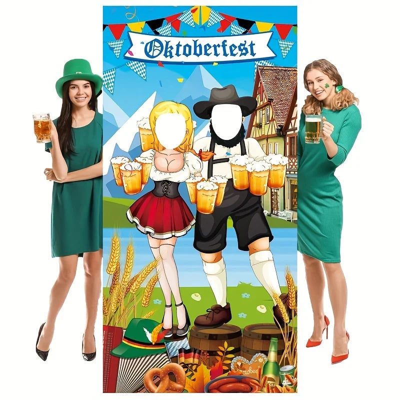 Foto-baggrund i Oktoberfest-design – GaudiKulisse Oktoberfest 2025