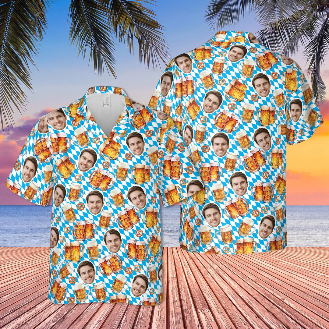 Herren Hemd mit Oktoberfest Print – BayernHemd Oktoberfest 2025