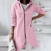 Women's Hoodie Vest with Zipper and Hood – Shaly