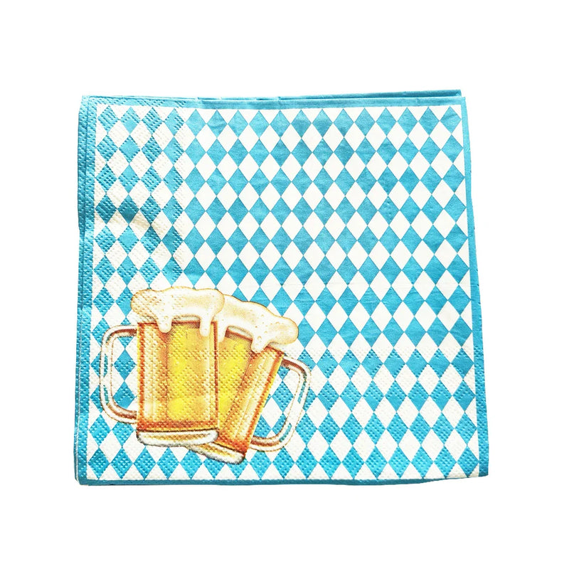 Set de vajilla desechable para fiesta con diseño Oktoberfest – Paquete Prost Oktoberfest 2025