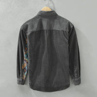 Cotton men's shirt with long sleeves - Quinten