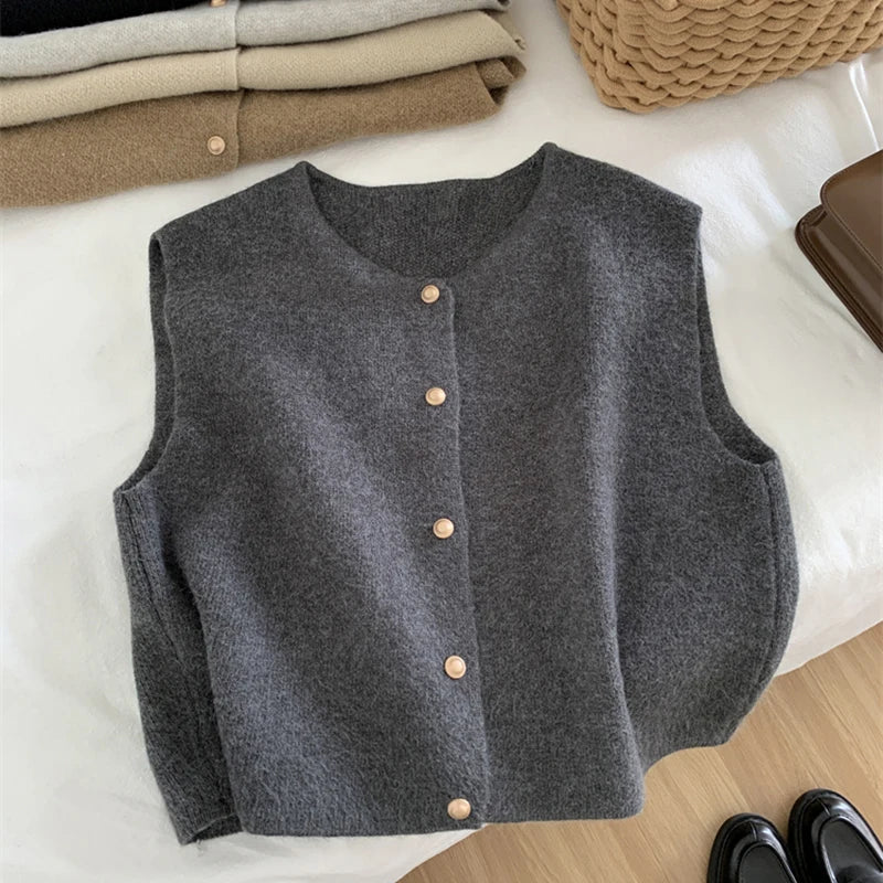 Merino Wool Women's Vest – Solveig