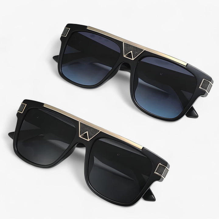 Vintage pilot-solbriller med spejlglas – Aerion