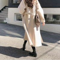 Trendy Long Women's Coat - Eveline