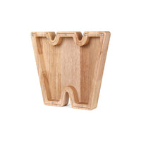 Wooden Alphabet Piggy Bank - LetterSaver