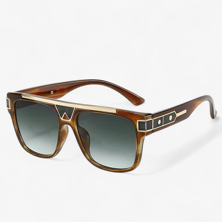 Vintage pilot-solbriller med spejlglas – Aerion