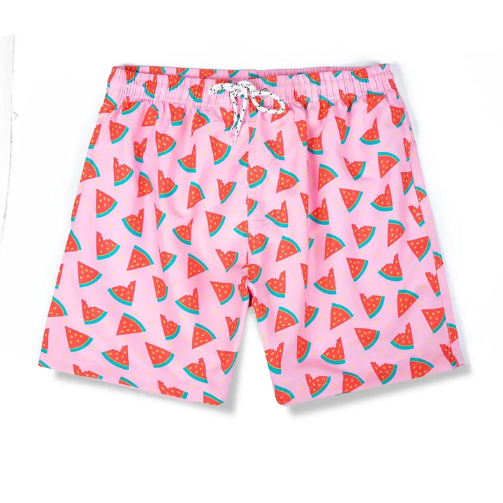 Men's Swim Shorts with Cheerful Print – Milo