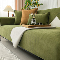 Chenille bank protector with herringbone texture – VeluraShield