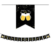 Disposable Party Tableware Set "Cheers & Beers" (for 16 Guests) – CheersSet Oktoberfest 2025