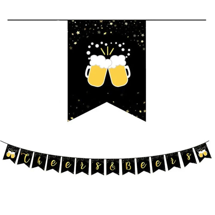 Disposable Party Tableware Set "Cheers & Beers" (for 16 Guests) – CheersSet Oktoberfest 2025