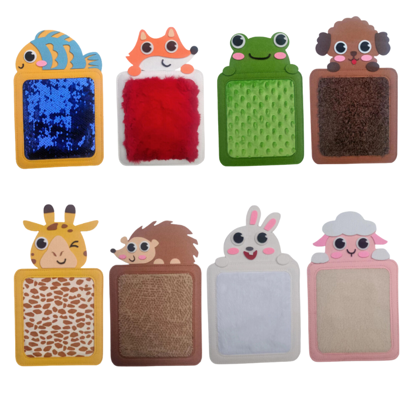 Mundos suaves - Alfombrillas táctiles de animales
