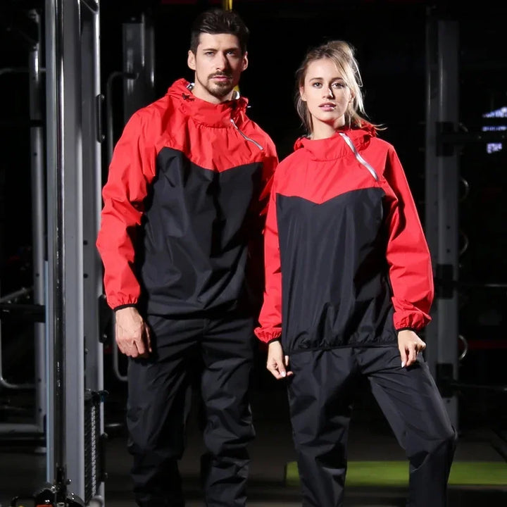 Lightweight Unisex Training Set with Zipper & Hood – Remo