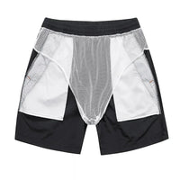 Pantalones cortos de running para hombre con pantalones interiores de malla y bolsillos con cremallera – Nikoas