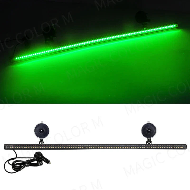 Tira de luz estroboscópica de 96 LED – Veyra – (Advertencia de emergencia para autos)