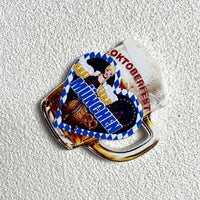 Refrigerator Magnet "Munich 3D" – Bavaria Magnet (1+1 Free) Oktoberfest 2025