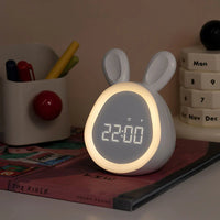 Despertador infantil en forma de conejo con luz nocturna LED - BunniGlow