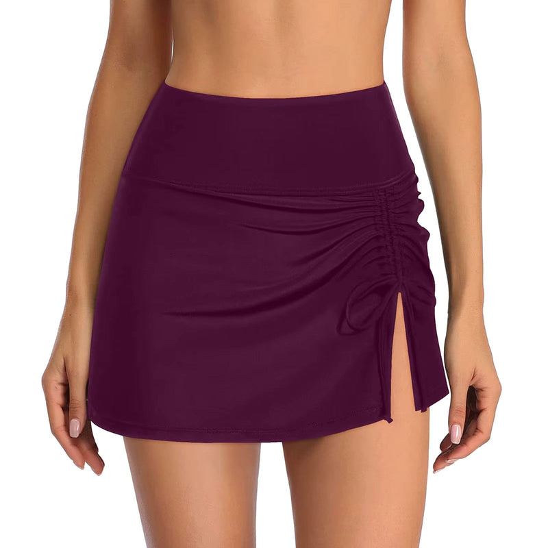 Women's swim shorts with side slit – Liv