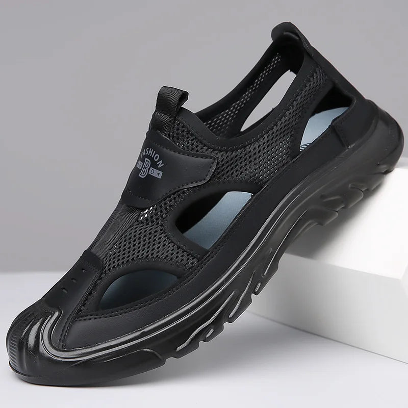 Breathable & Stylish Mesh Sandals for Men – Leon