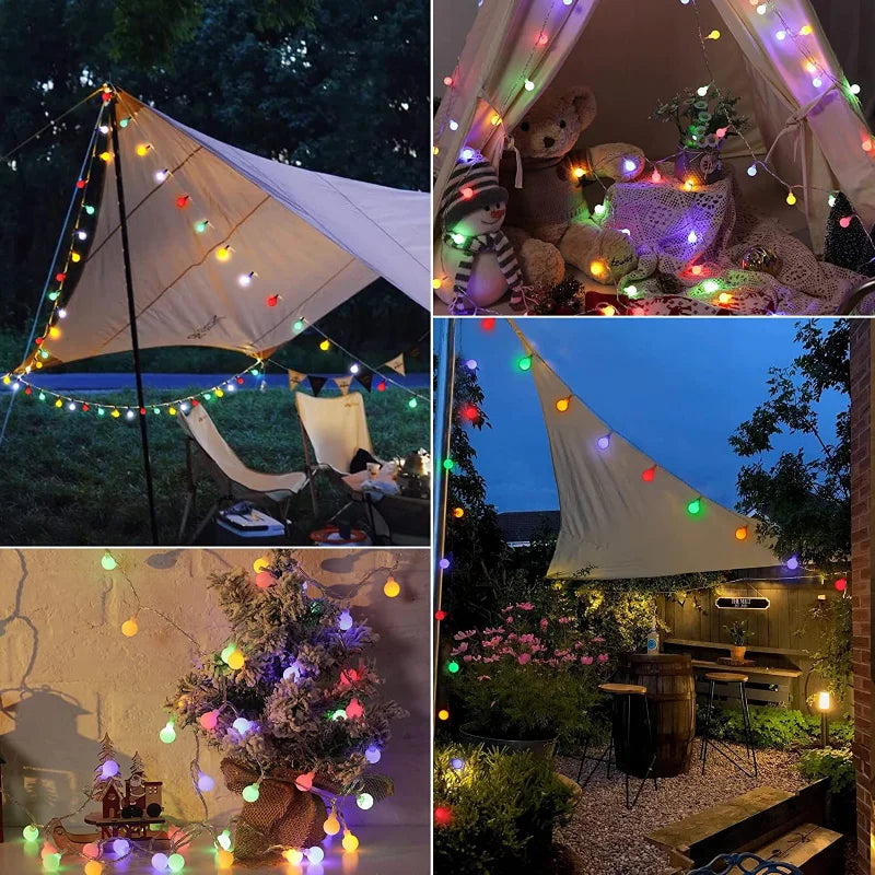 Solarbetriebene Partybeleuchtung – SolarGlow