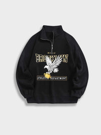 Men's Sweater with Half Zipper - Logan