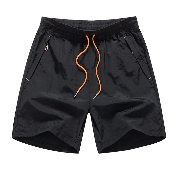 Pantalones cortos de running para hombre con pantalones interiores de malla y bolsillos con cremallera – Nikoas
