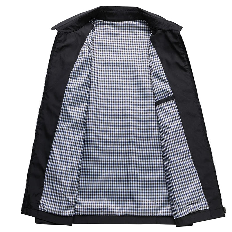 Thin men's jacket with business design – Laurent