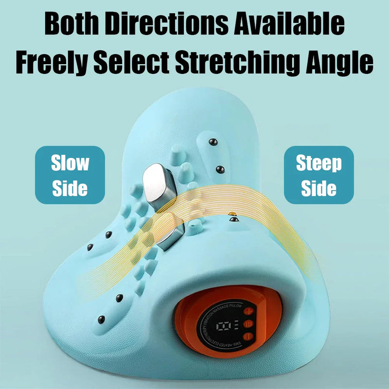 Electric Neck and Shoulder Massager with Traction Support – Lyra