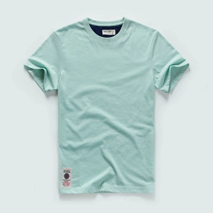 Classic cotton T-shirt with timeless look – Victor