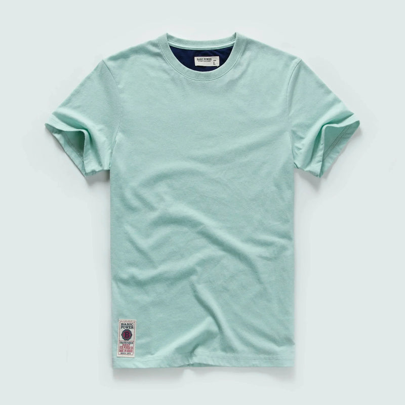 Classic cotton T-shirt with timeless look – Victor