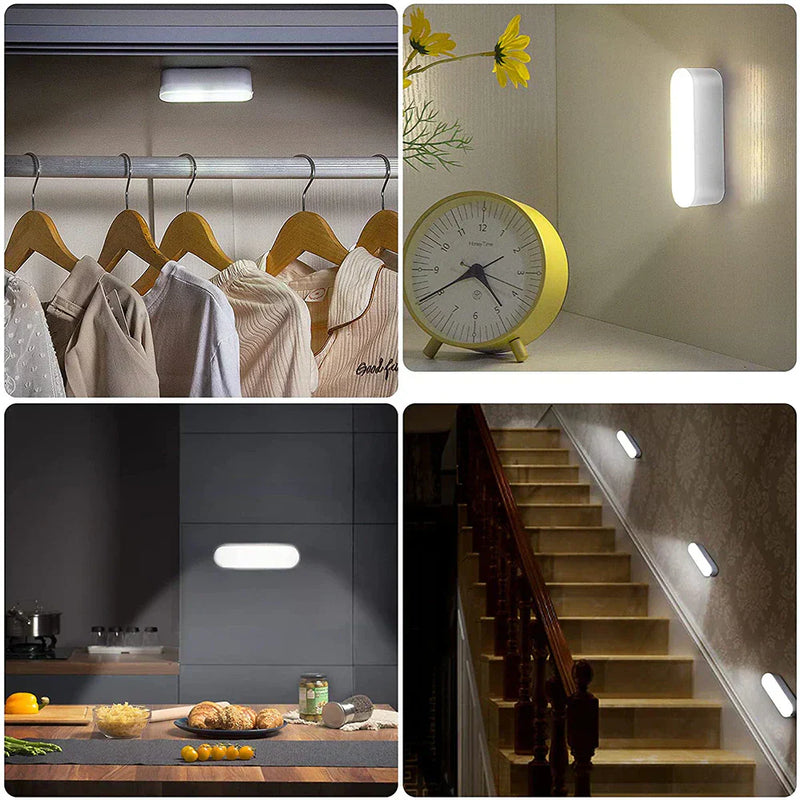 USB Rechargeable Motion Sensor Wall Light – BrightSense