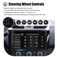 Universelles Android-Autoradio mit Touchscreen, GPS und kabellosem CarPlay