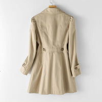 Stilig mellomstor trenchcoat for damer – Victoria