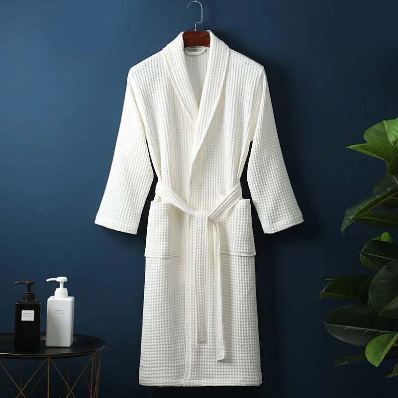 Soft cotton bathrobe for comfort & relaxation - Robin